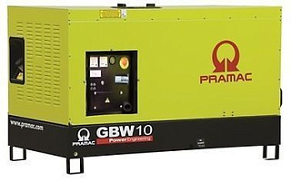 Дизельный генератор Pramac GBW 10 P 3 фазы в кожухе с АВР ДизельЭнергоРесурс